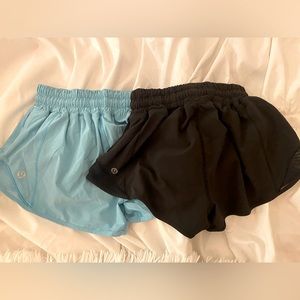 Lululemon Hotty Hot low rise lined shorts 2.5”: Size 0